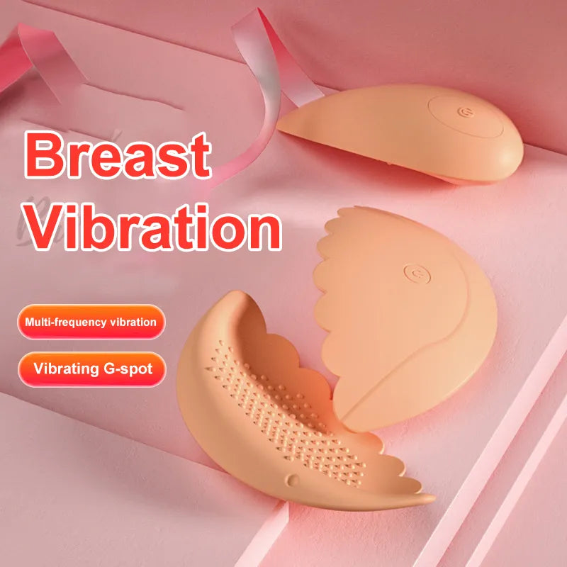 Wireless Remote Control Female Breast Vibration Massager