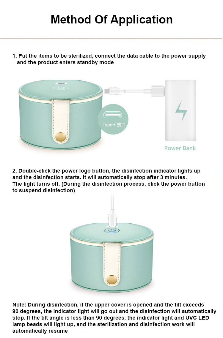 LED UV Mini Disinfection Box