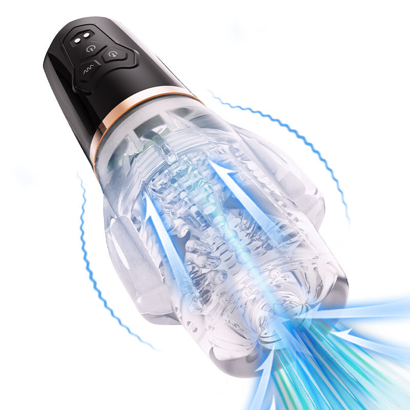 2024 Gawk Gawk 3000 Pro Dual Motor Men Sex Toys with 5 Sucking 10 Vibration Sex Toys for Men