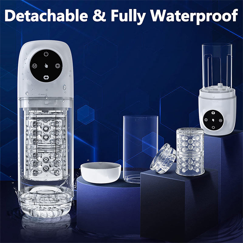 4 In 1 Upgraded Version 7 Suction Power 7 Rotating Male Masturbator