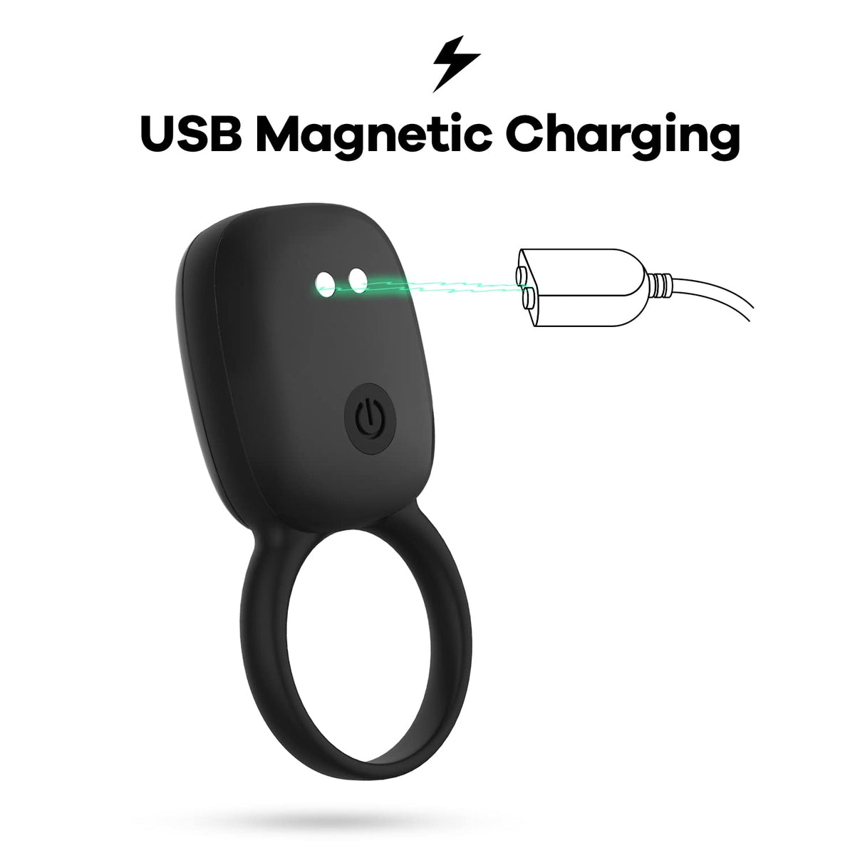 10 Powerful Vibrations 2 Models Cock Ring Vibrator