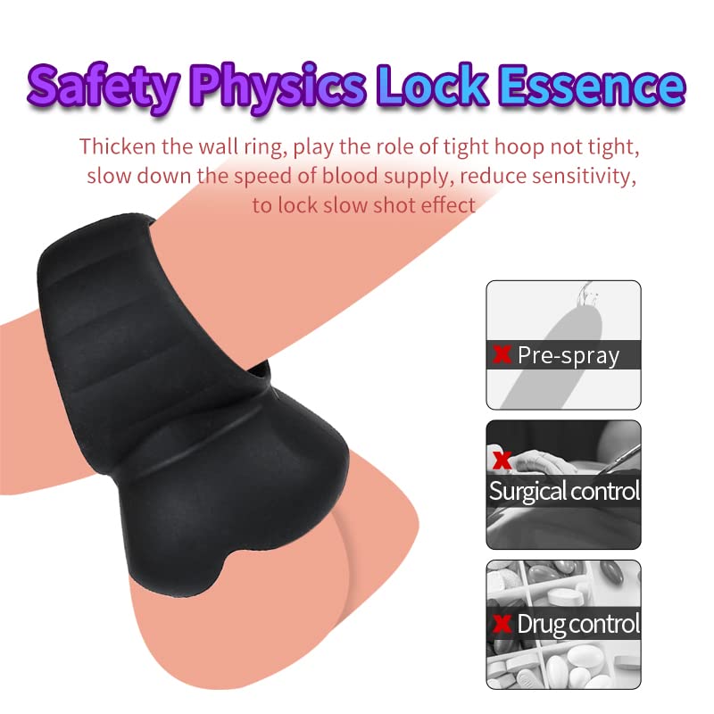 Silicone Cock Ring for Men Erection