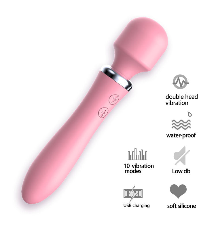 Double-Headed Vibrator Multi-Frequency Female Sex Toys
