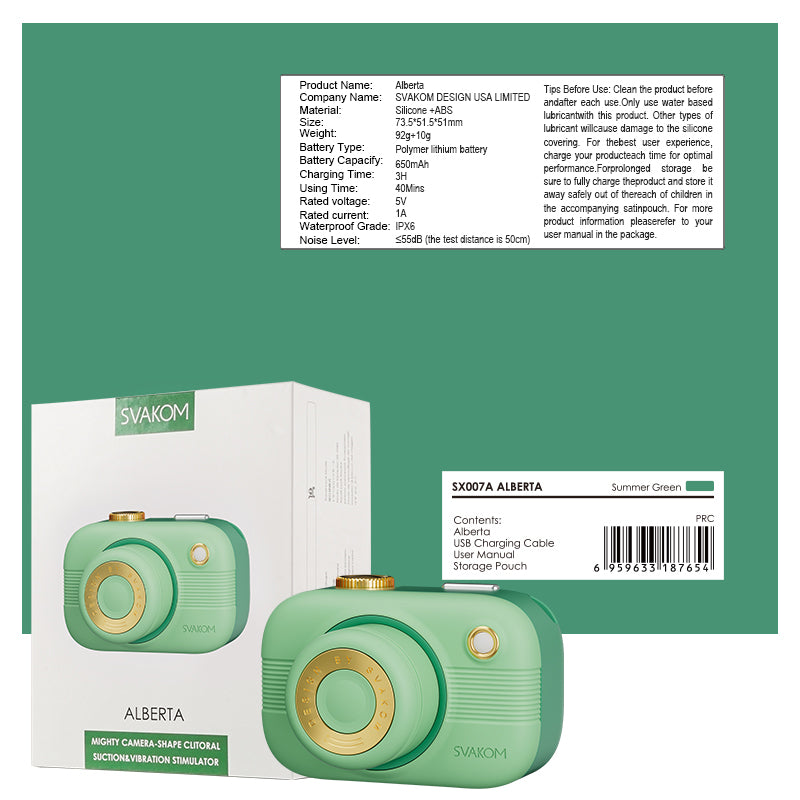 Saggie Suckers Dildo-Green Female Masturbators Adult Erotic Products