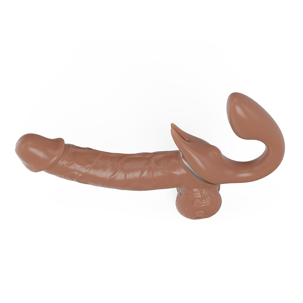 Showeggs  Double Sound Stimulation Head Strong Shock Stimulation Dildo