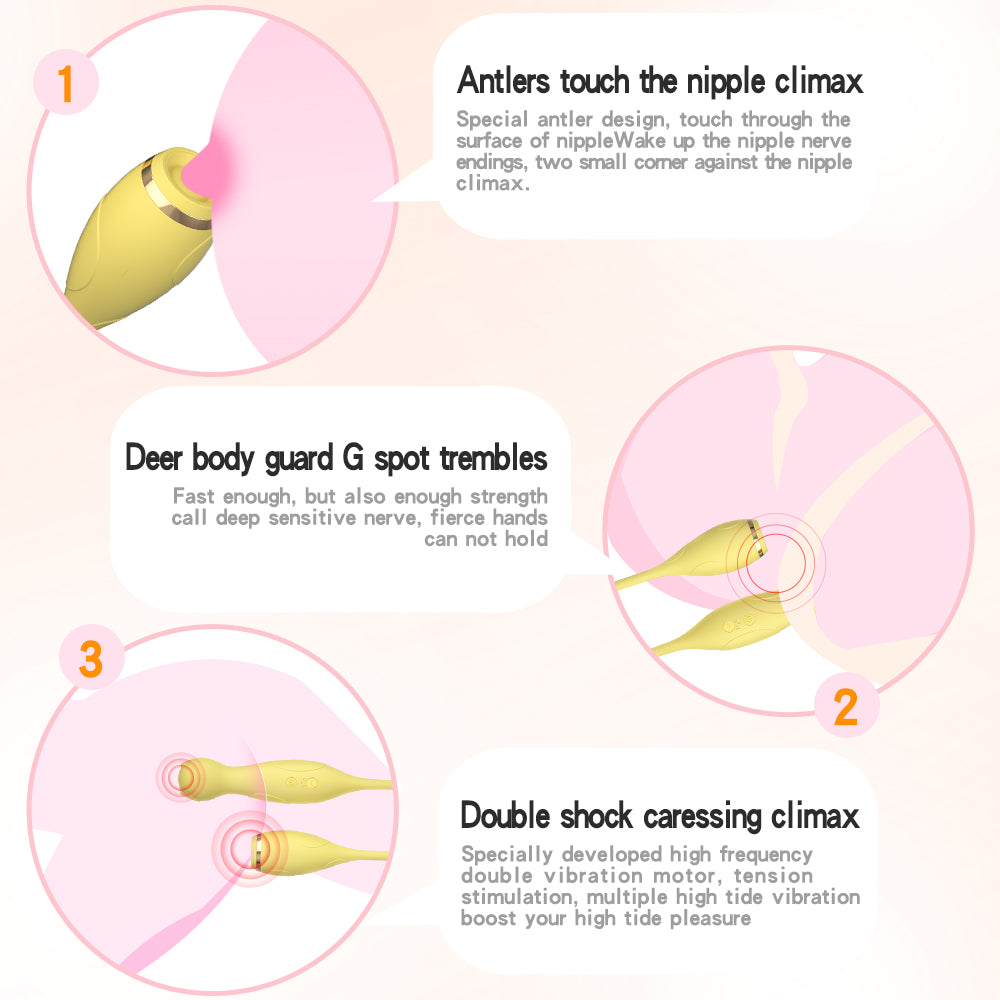 Double Head Vibration AV Vibrator