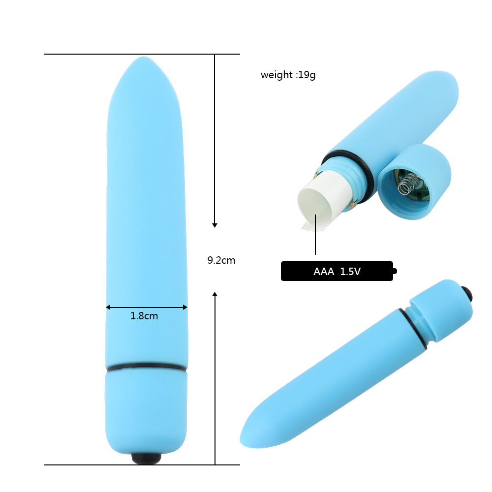 Vibrating Egg Ten-Frequency Pointed Bullet Masturbator