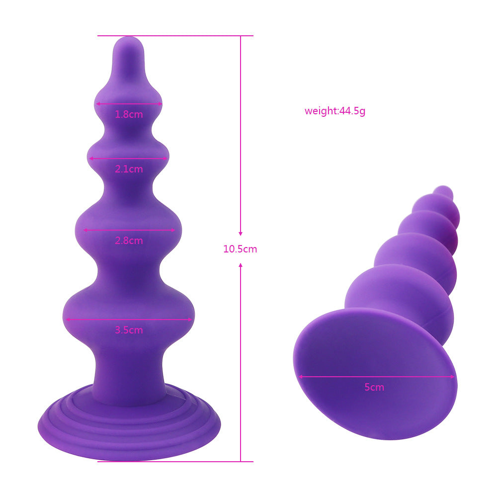 Pagoda Backyard Anal Plug Silicone Butt Plug