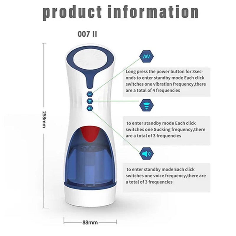 Tongue Licking Pronunciation Masturbation Cup Male Masturbator