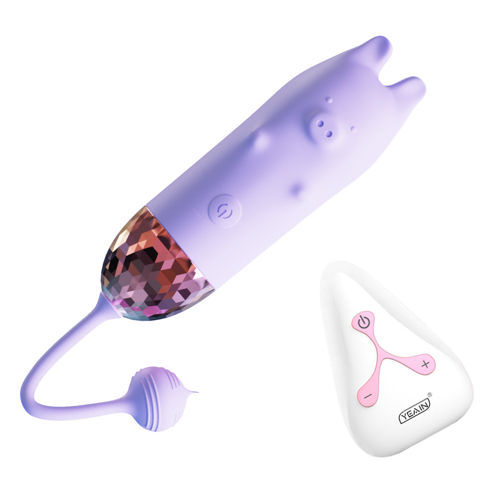 Piggy G-spot Vibrator -10 Frequency Wireless Control Piglet Vibrator