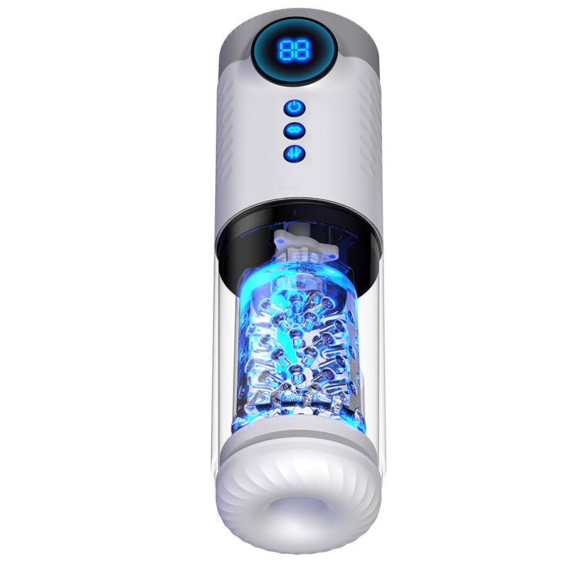 9-Frequency Fully Automatic Telescopic Rotating Male Masturbation Cup
