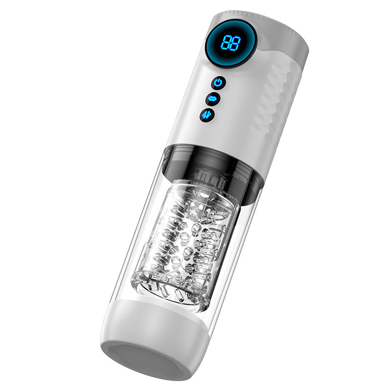 9-Frequency Fully Automatic Telescopic Rotating Male Masturbation Cup