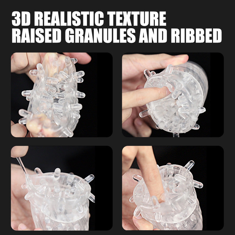 9-Frequency Fully Automatic Telescopic Rotating Male Masturbation Cup