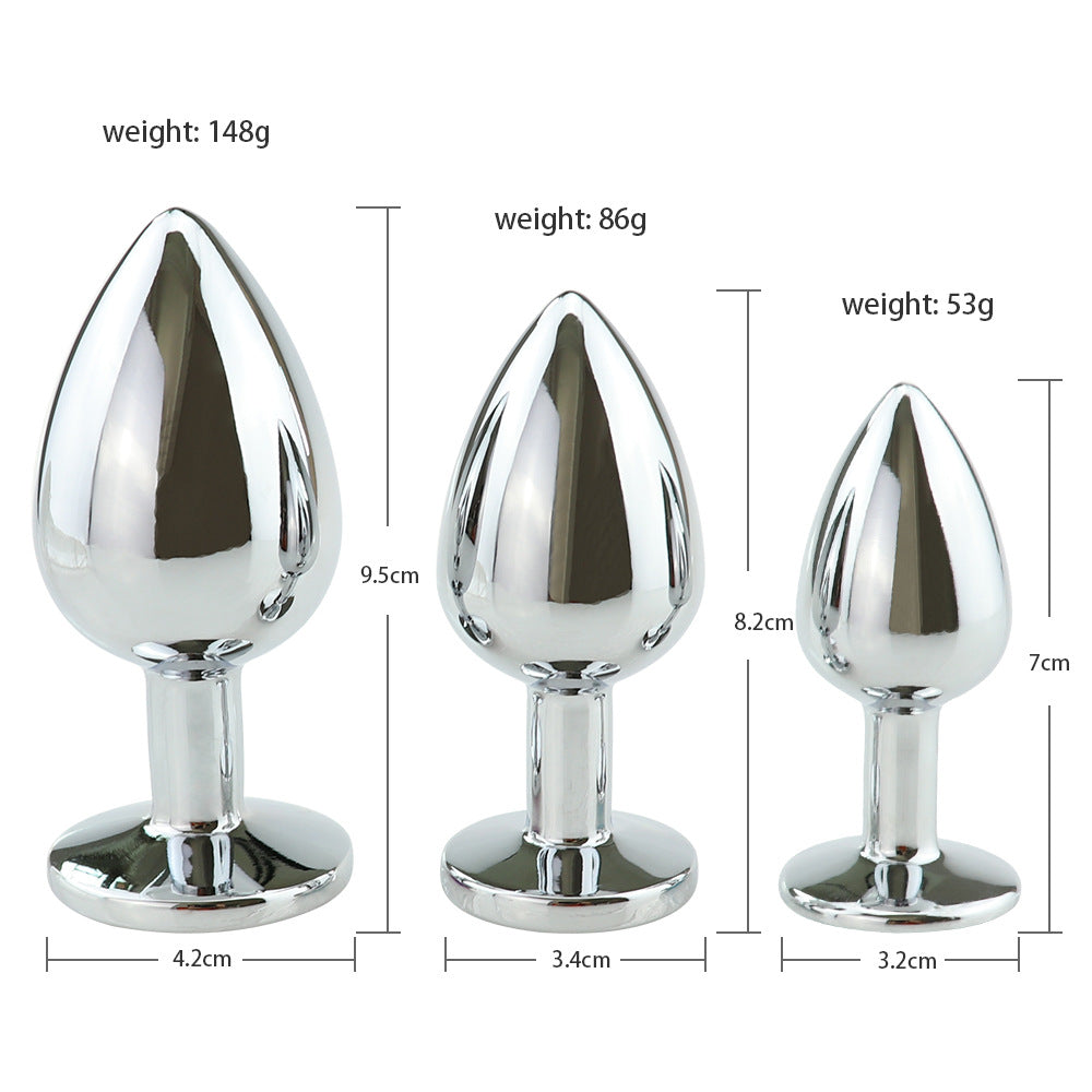 Metal & Stainless Steel Anal Plug