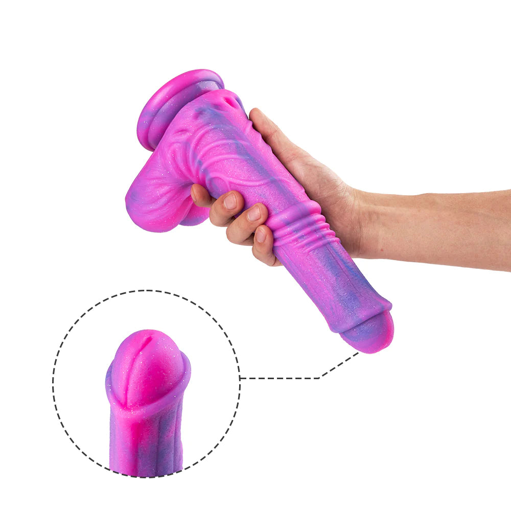 Super Filling Flashy Dildo