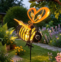 Solar Hanging Bee Garden Lights – 2 Pack