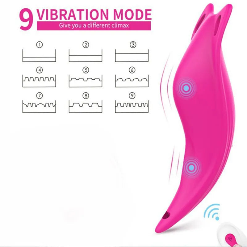 Women's Wear Underwear 9 Vibration Clitoral Stimulation Sex Toys