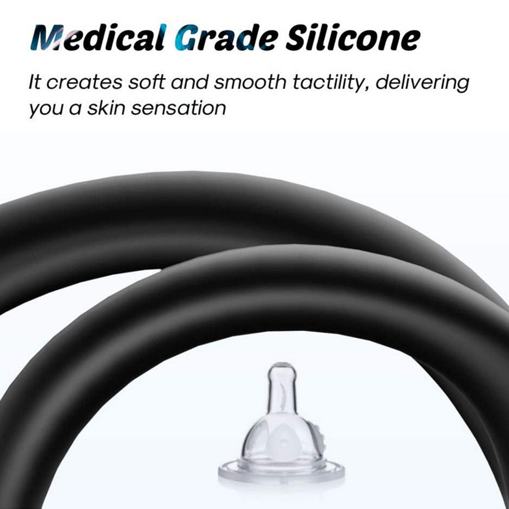 Double Ring Delay Lock Ring Silicone