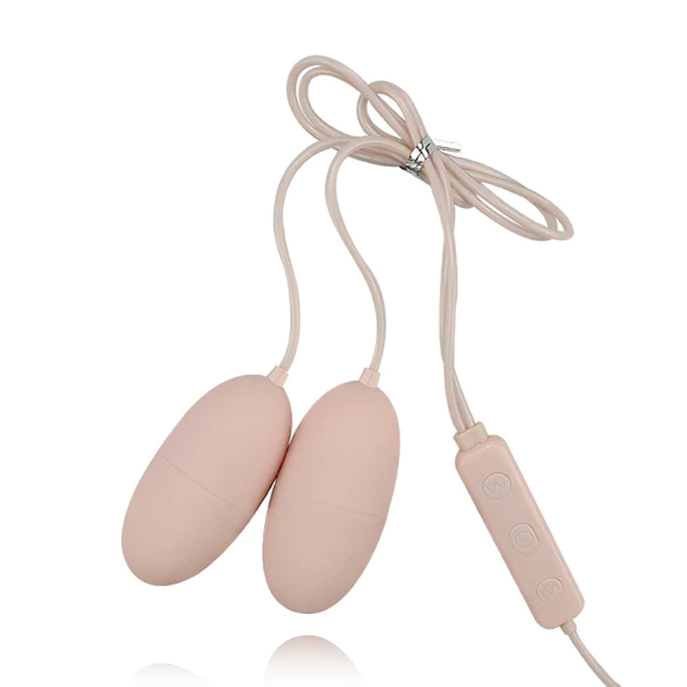 Dual Vibrator Remote Control Masturbation Massage Vibrator