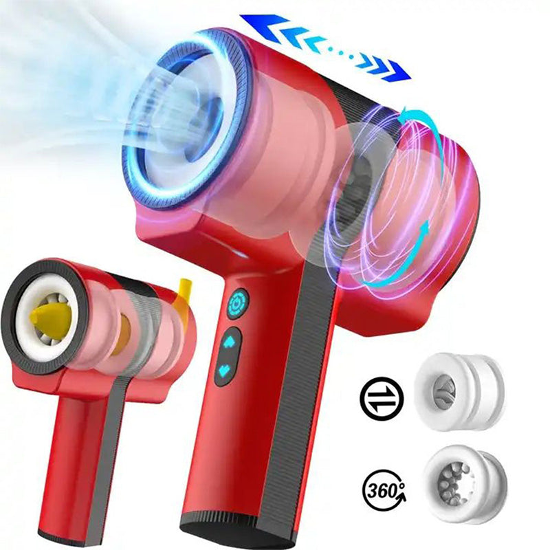 Electric Telescopic & Rotating Male Masturbator Cup
