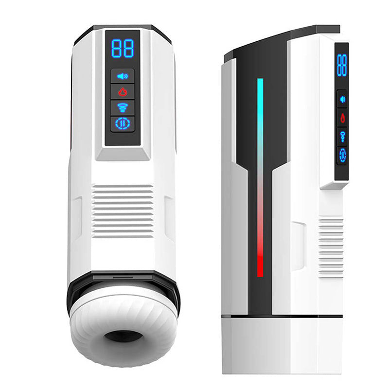 Fully Automatic Telescopic Rotating Intelligent Voice Heating Strong Suction Cup Masturbation Cup