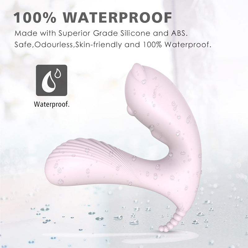 G-Spot Clitoris Wearable Silicone Wireless Remote Control Vibrator