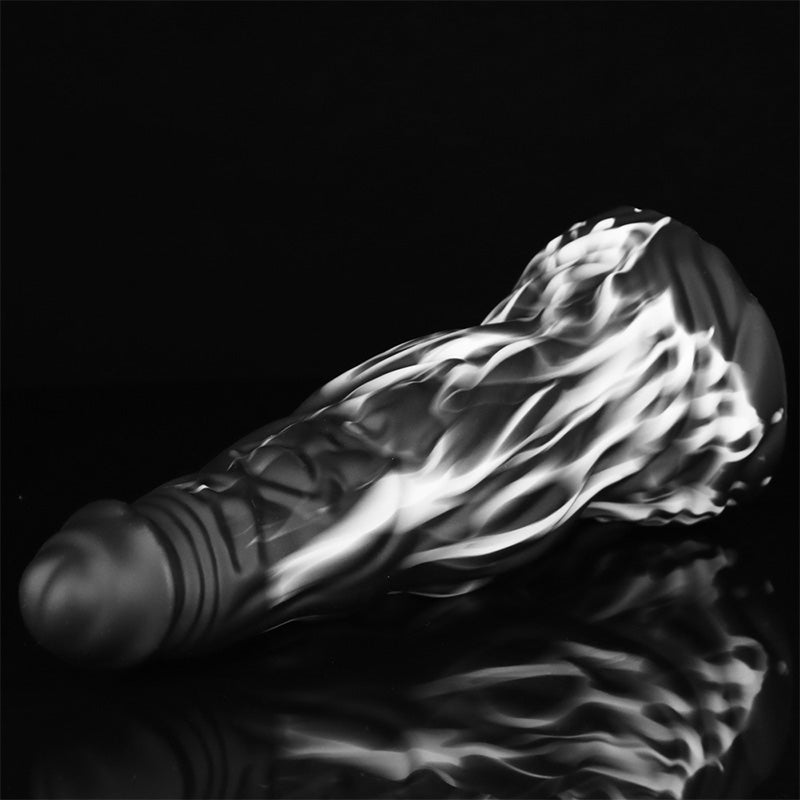 Giant Pagoda Mixed Color Soft Artificial Dildo