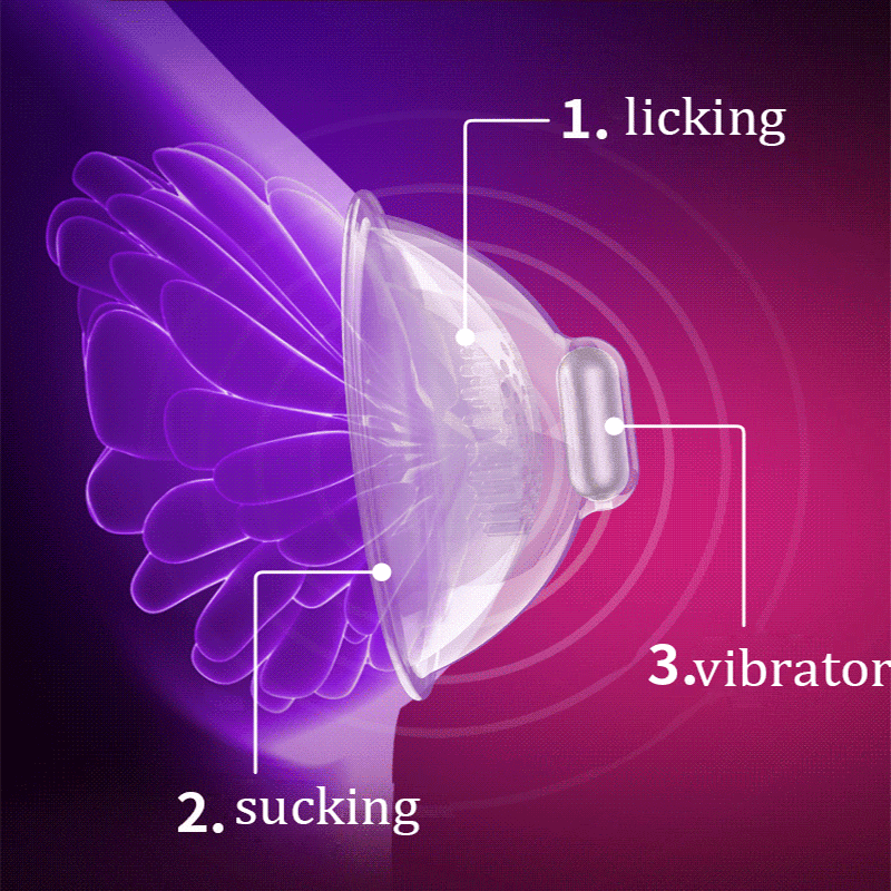 MIMI Breast Pump Sucking Vibrating Massager