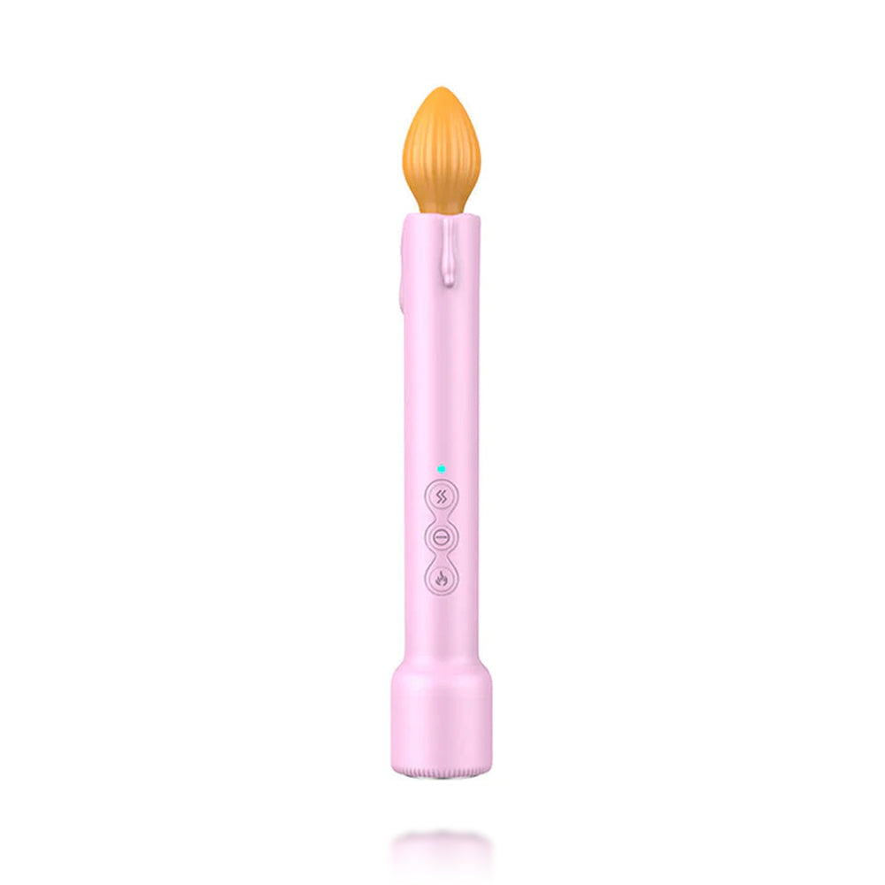 Heated Candle Vibrator Fun Stick