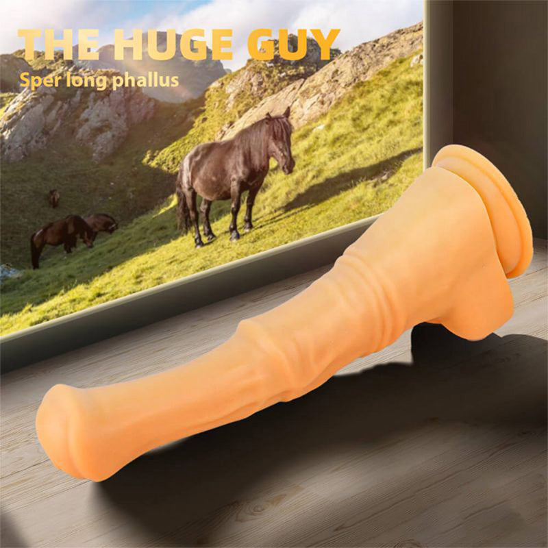 Huge Simulated Horse Suction Cup Dildo