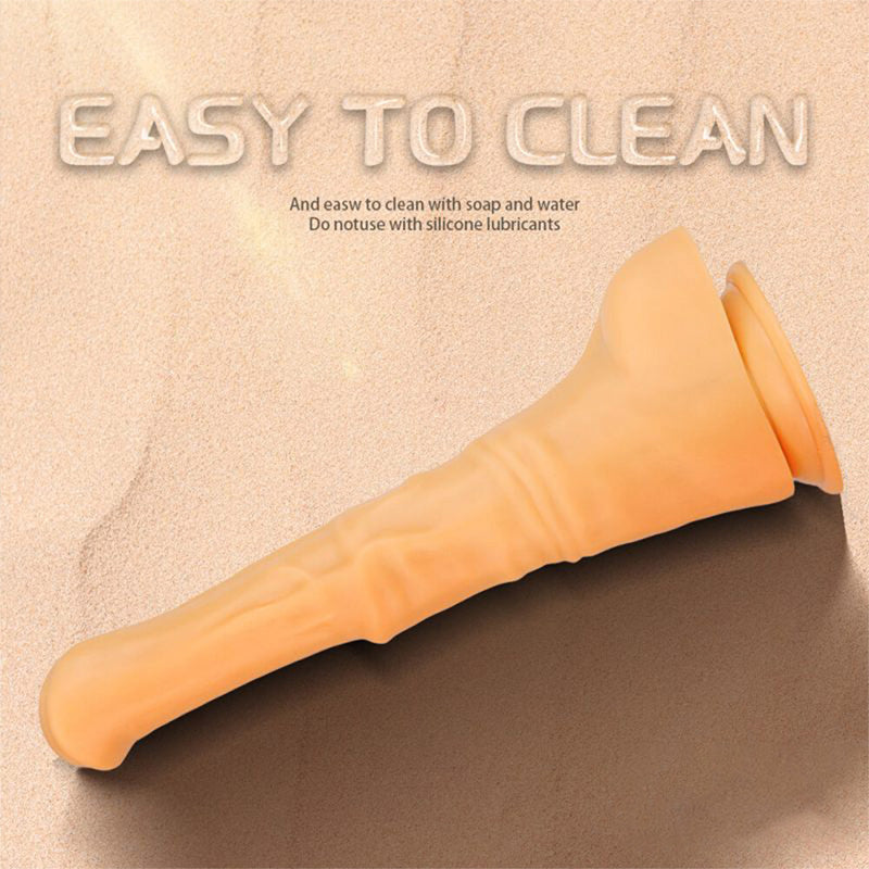 Huge Simulated Horse Suction Cup Dildo