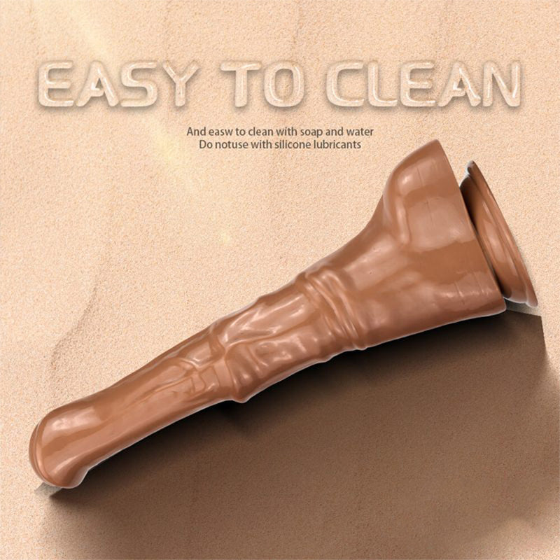 Huge Simulated Horse Suction Cup Dildo