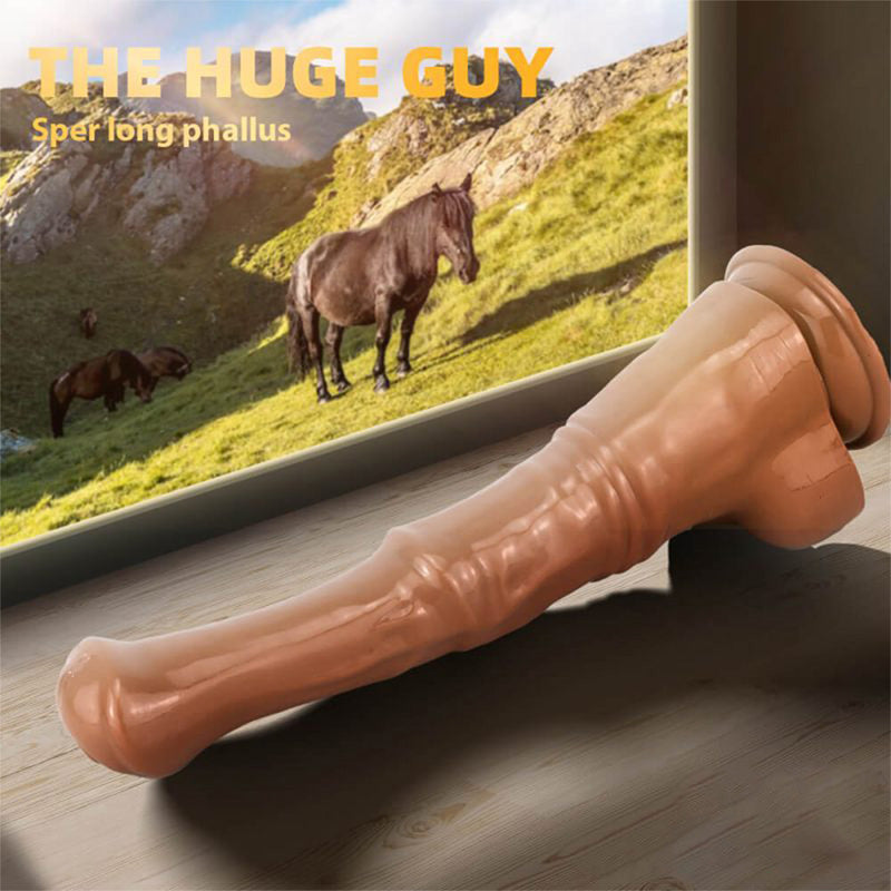 Huge Simulated Horse Suction Cup Dildo