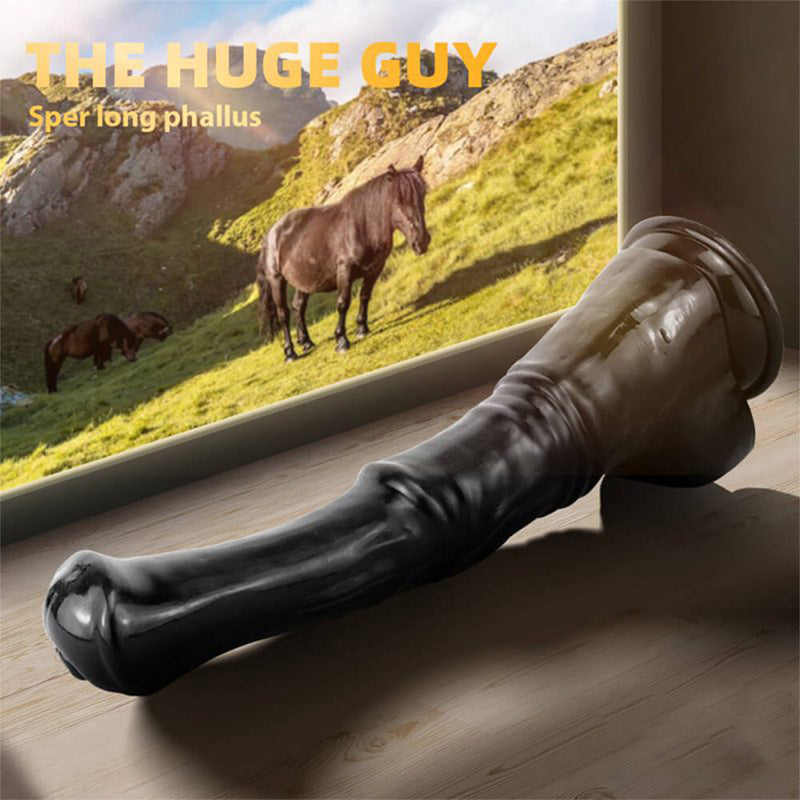 Huge Simulated Horse Suction Cup Dildo