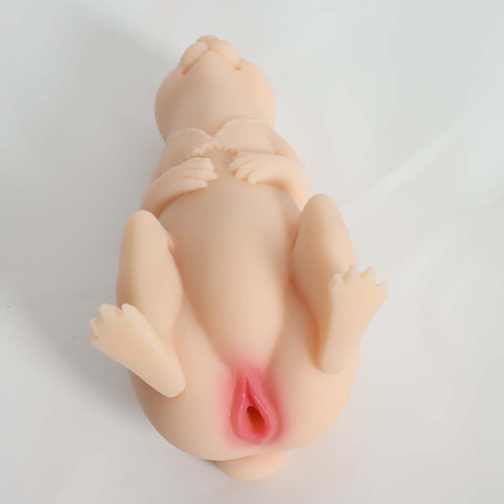 Portable Rabbit Pocket Pussy Realistic Textured Soft Dildo