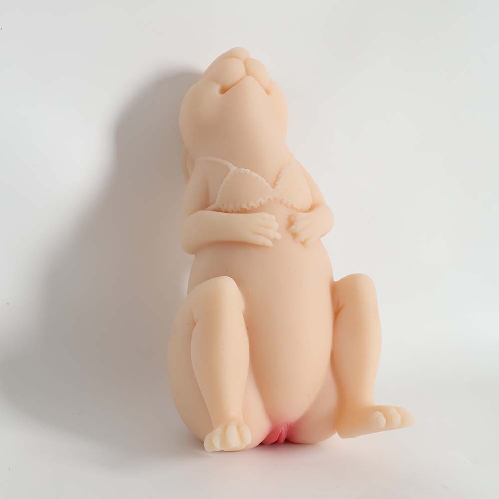 Portable Rabbit Pocket Pussy Realistic Textured Soft Dildo