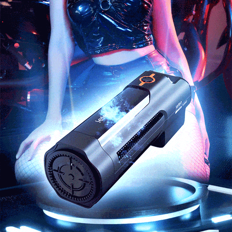 Leten 10 Telescopic & Vibration Modes Masturbator Cup