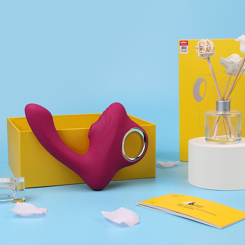 High-Frequency Explosive Suction Heating Female Vibrator