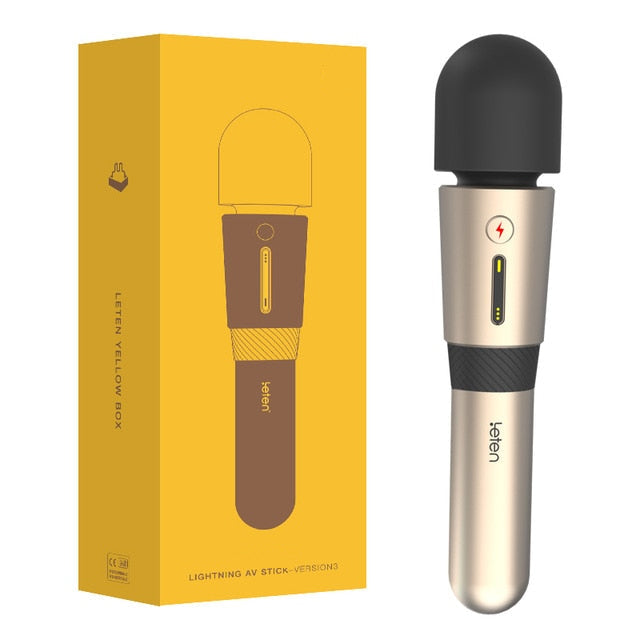 Lightning 3 Powerful AV Wand Vibrator For Women