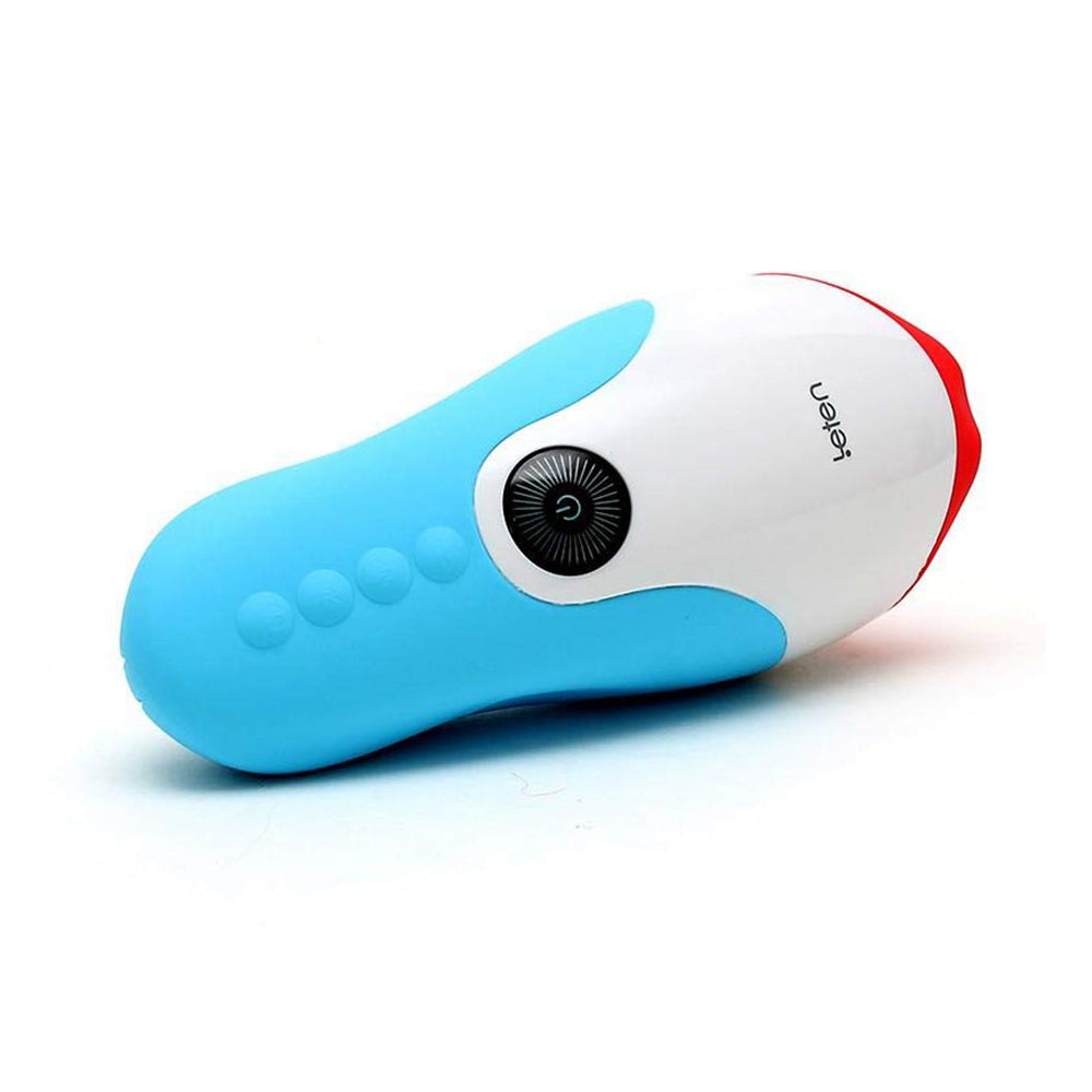 Leten 10 Vibrator Sucking Male Masturbator with Realistic Tongue Licking Blowjob Simulator