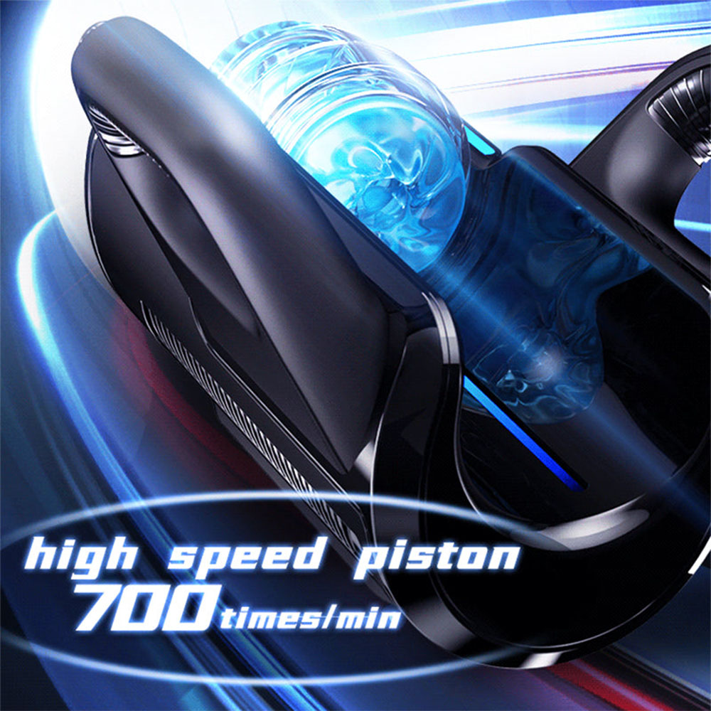 Leten Cannon King Pro 10 Thrusting High-Speed Motor Automatic Men Sex Toys with Handle