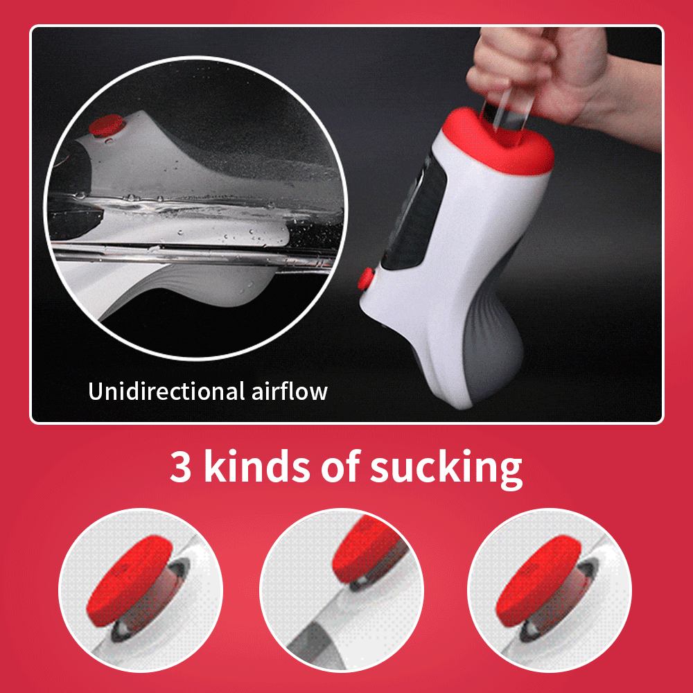 Leten Deep Throat Air Control Vacuum Sucking Vibration Blowjob Male Masturbator