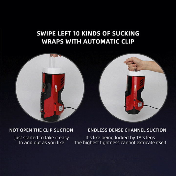 Leten Future Pro 708 2ND Generations 10 Automatic Telescopic Heating Strong Male Masturbator