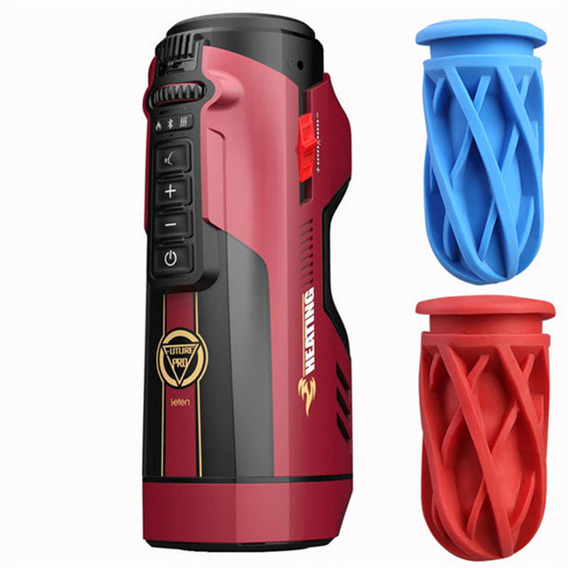 Leten Future Pro 708 2ND Generations 10 Automatic Telescopic Heating Strong Male Masturbator