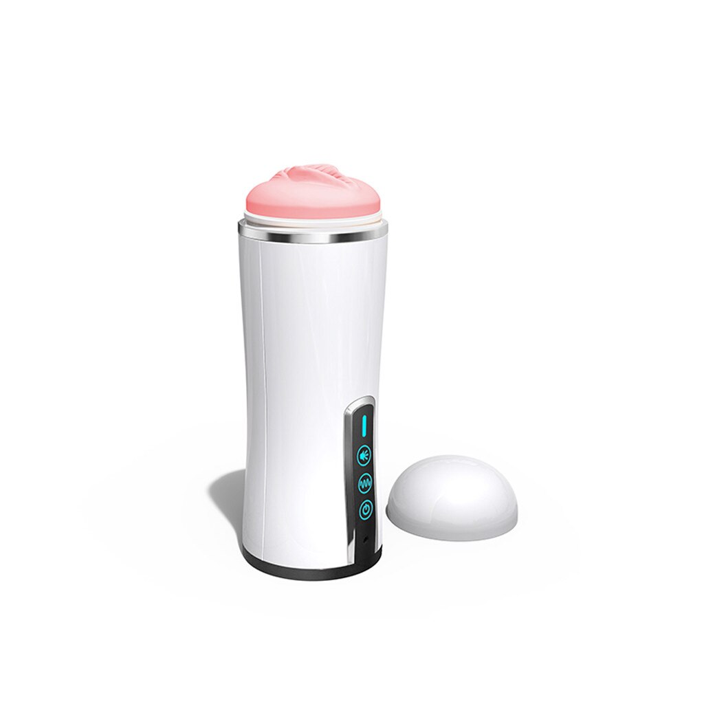 Silicone Material Vibrating Men's Masturbation Cup