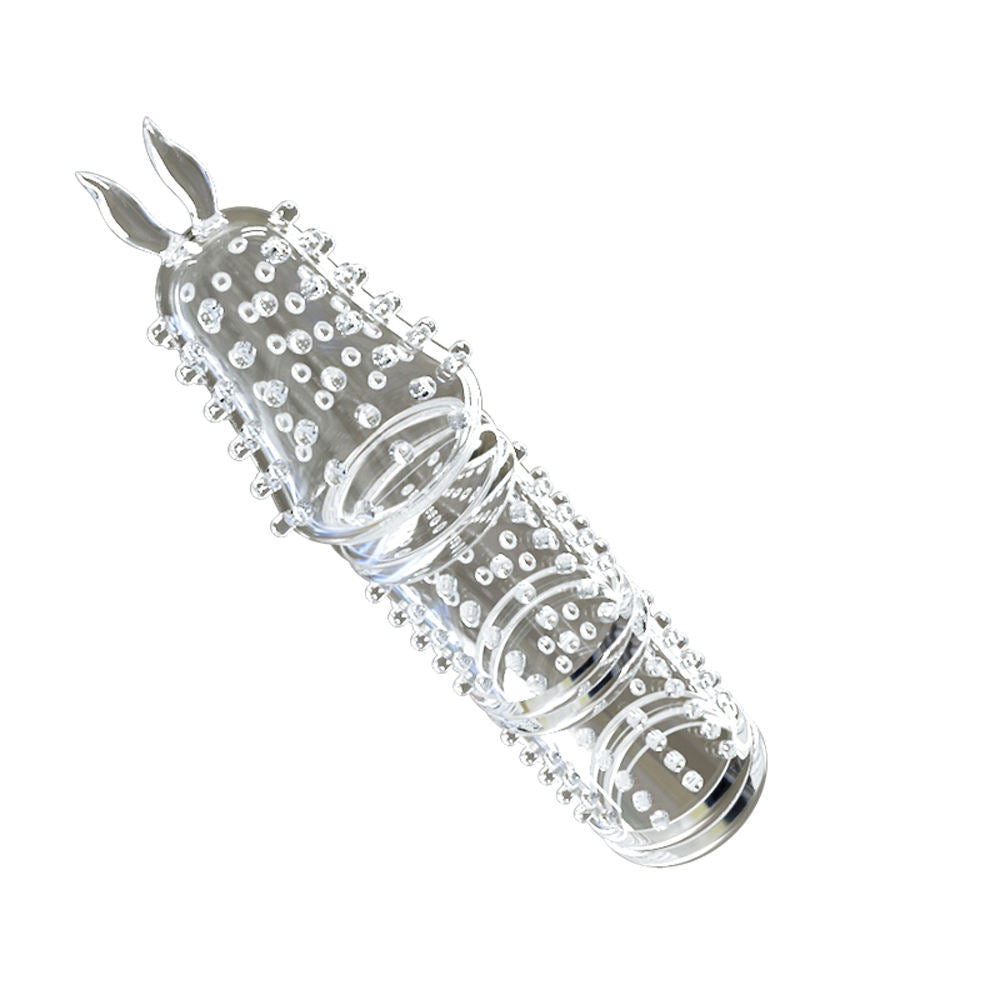 Crystal Condom - Thread-lapse Penis Training Couple Sex Toys