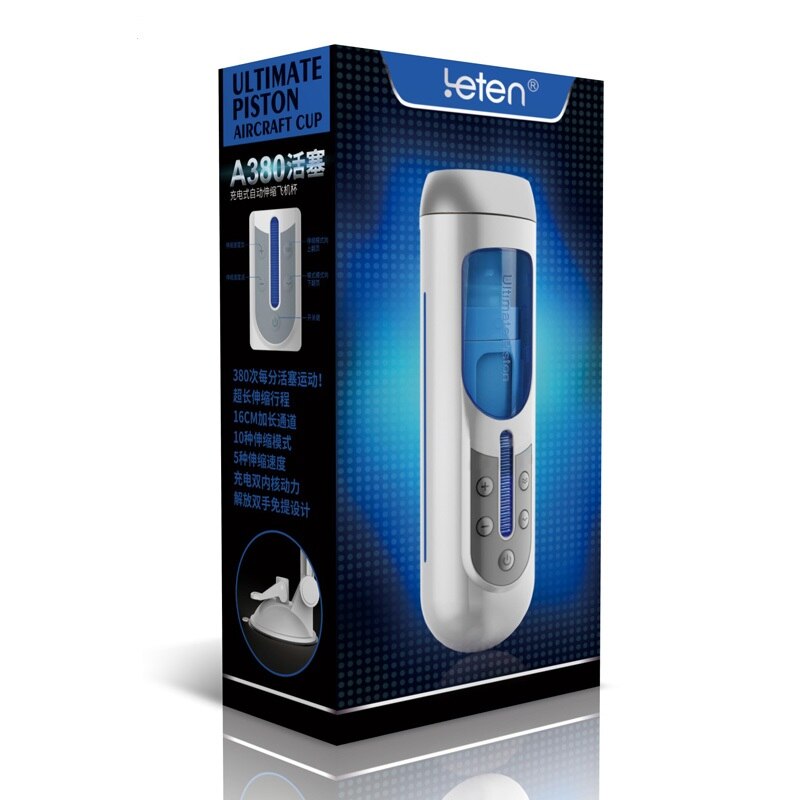 Piston Telescopic & 6 Sound Modes Men Sex Toys