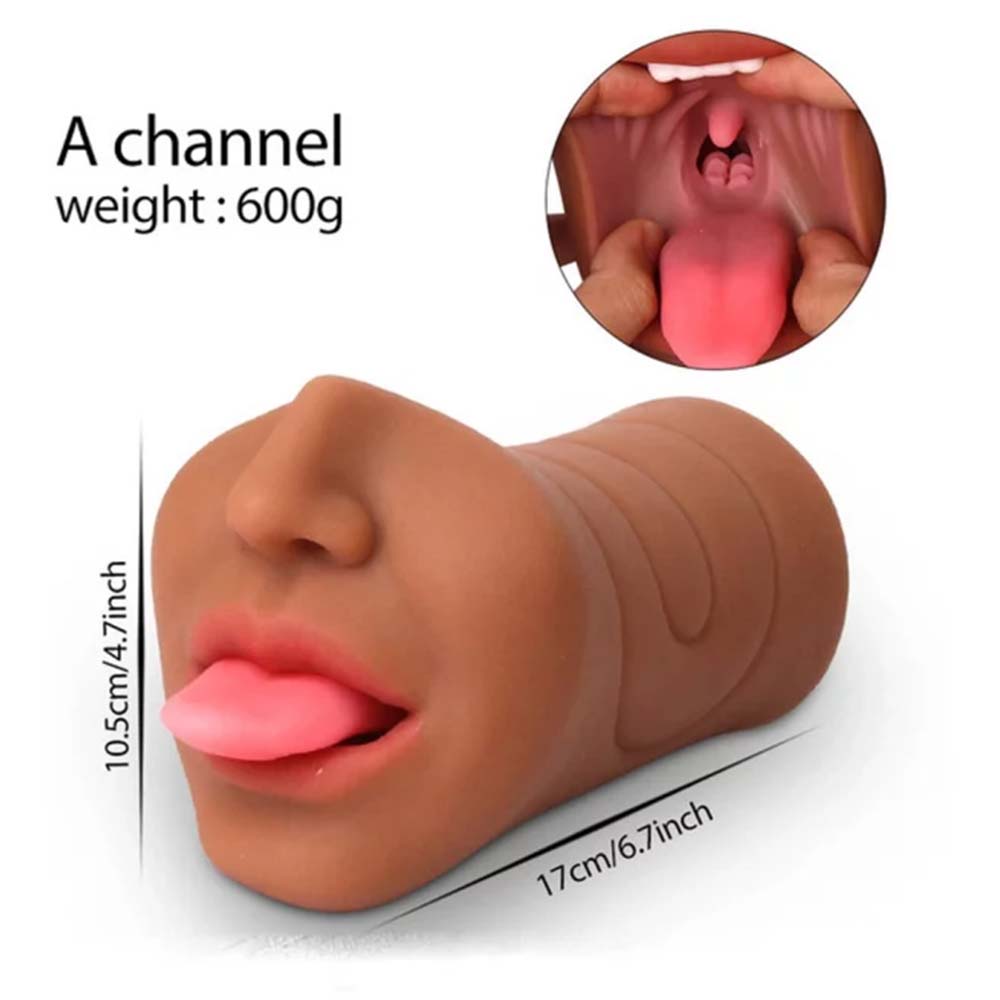 Simulated Silicone Blowjob Pocket Pussy