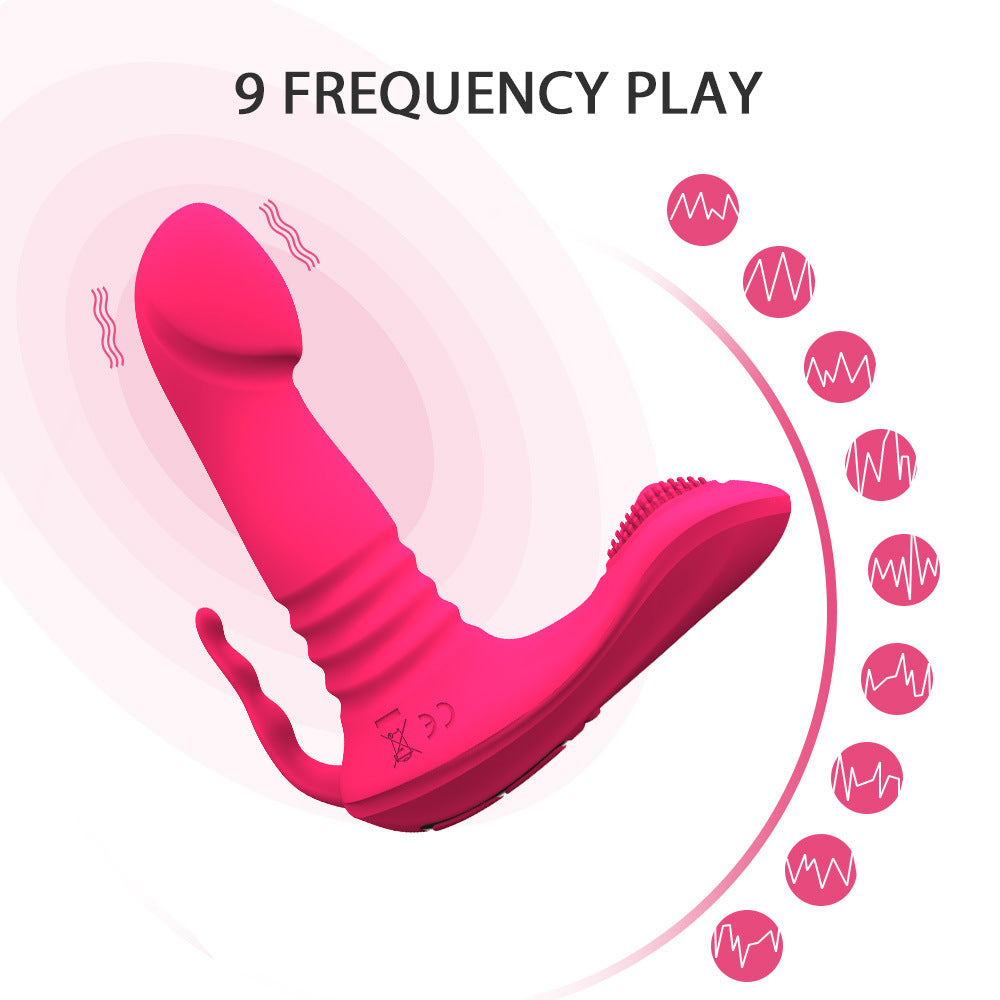 Telescopic Vibrator Taps The Wearable App Control