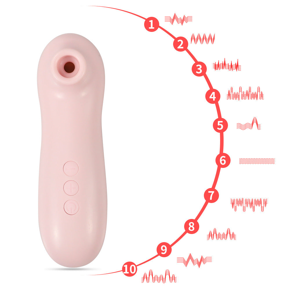 Breast Sucking Massager Vibrating Egg Masturbator